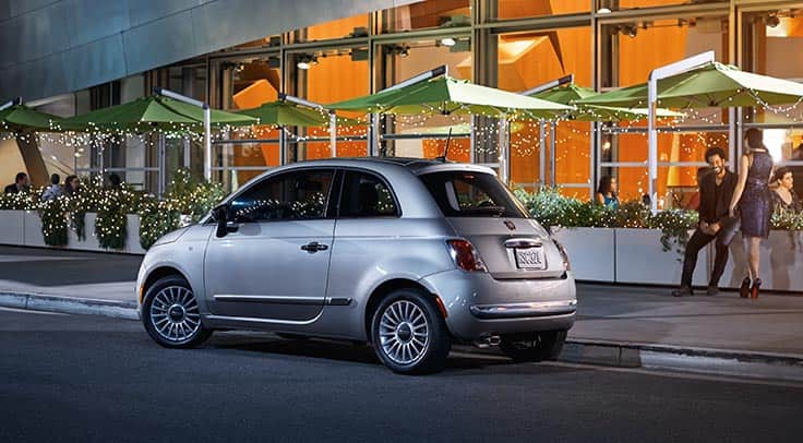 2015 Fiat 500 Rear