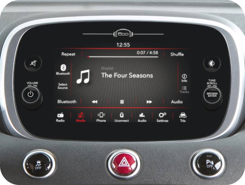 tvilling medaljevinder Gør det ikke FIAT® Uconnect® Entertainment | HD Radio, Fire TV & Wi-Fi