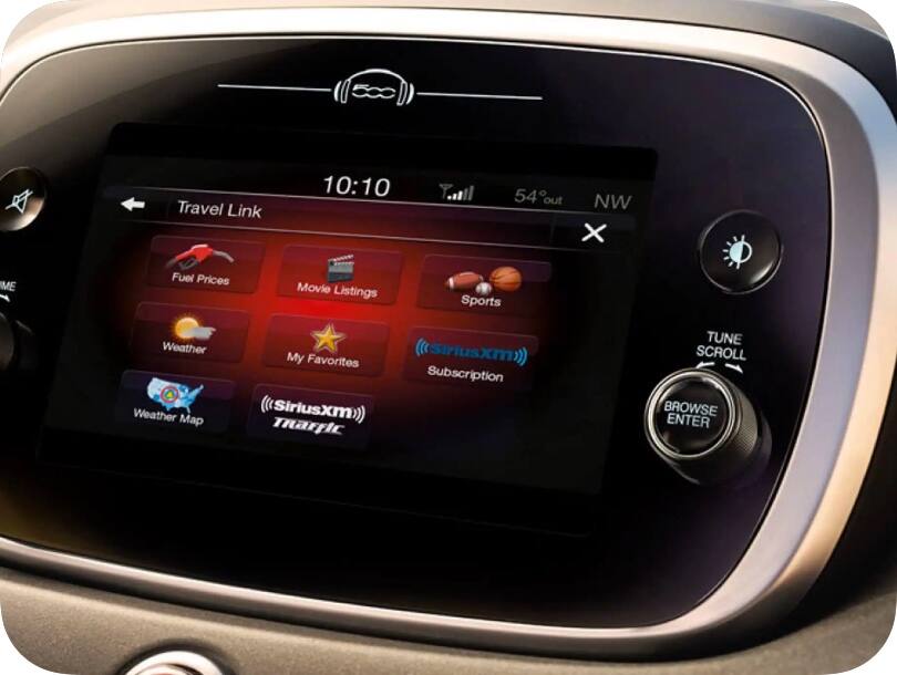 Navigation System FIAT® Uconnect® Maps, Traffic Weather, 57 OFF